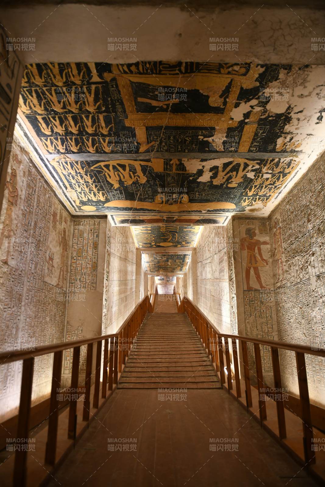 古埃及壁畫長廊