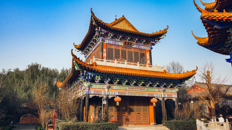 古色古香的中式楼阁