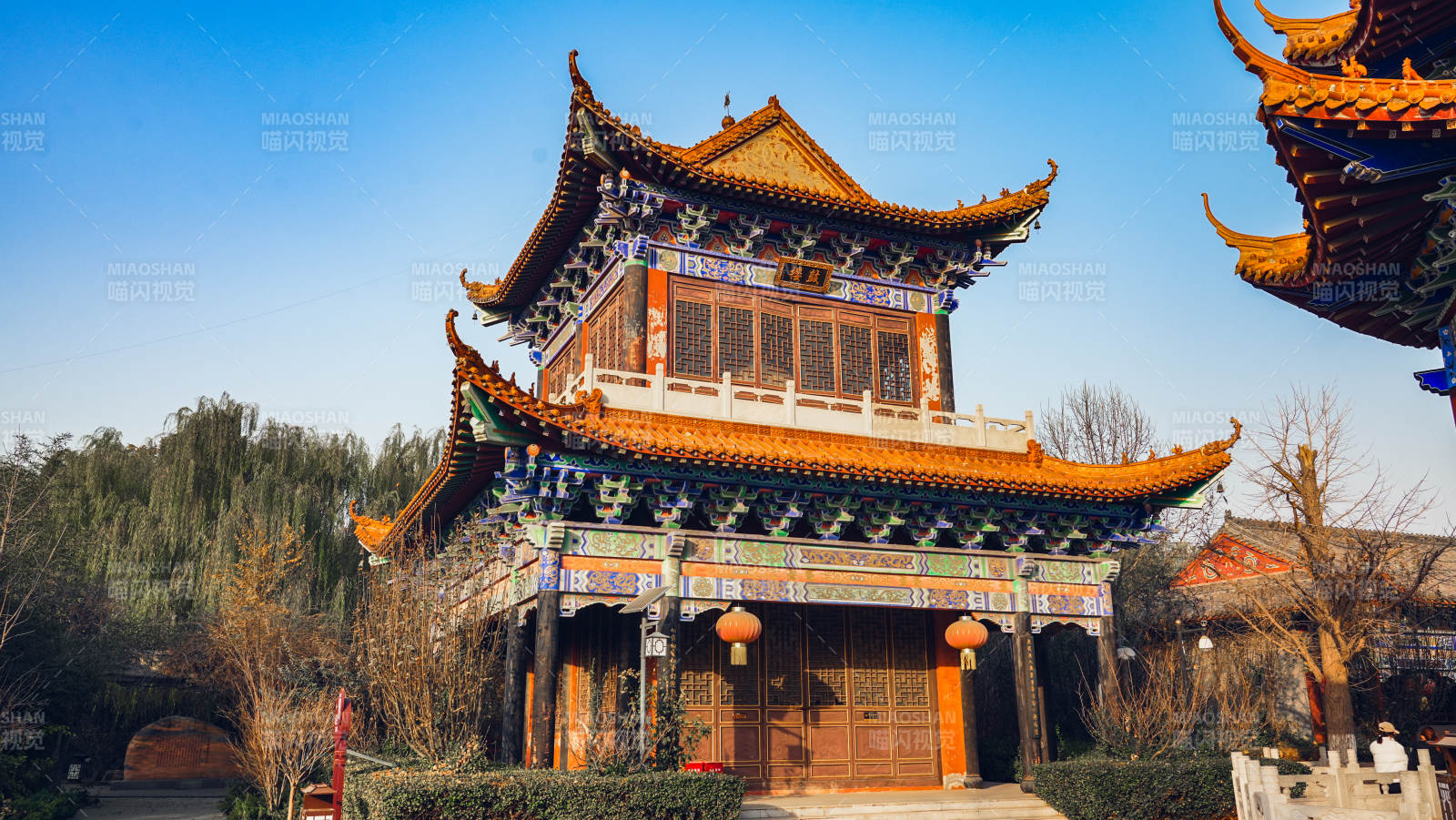 古色古香的中式楼阁