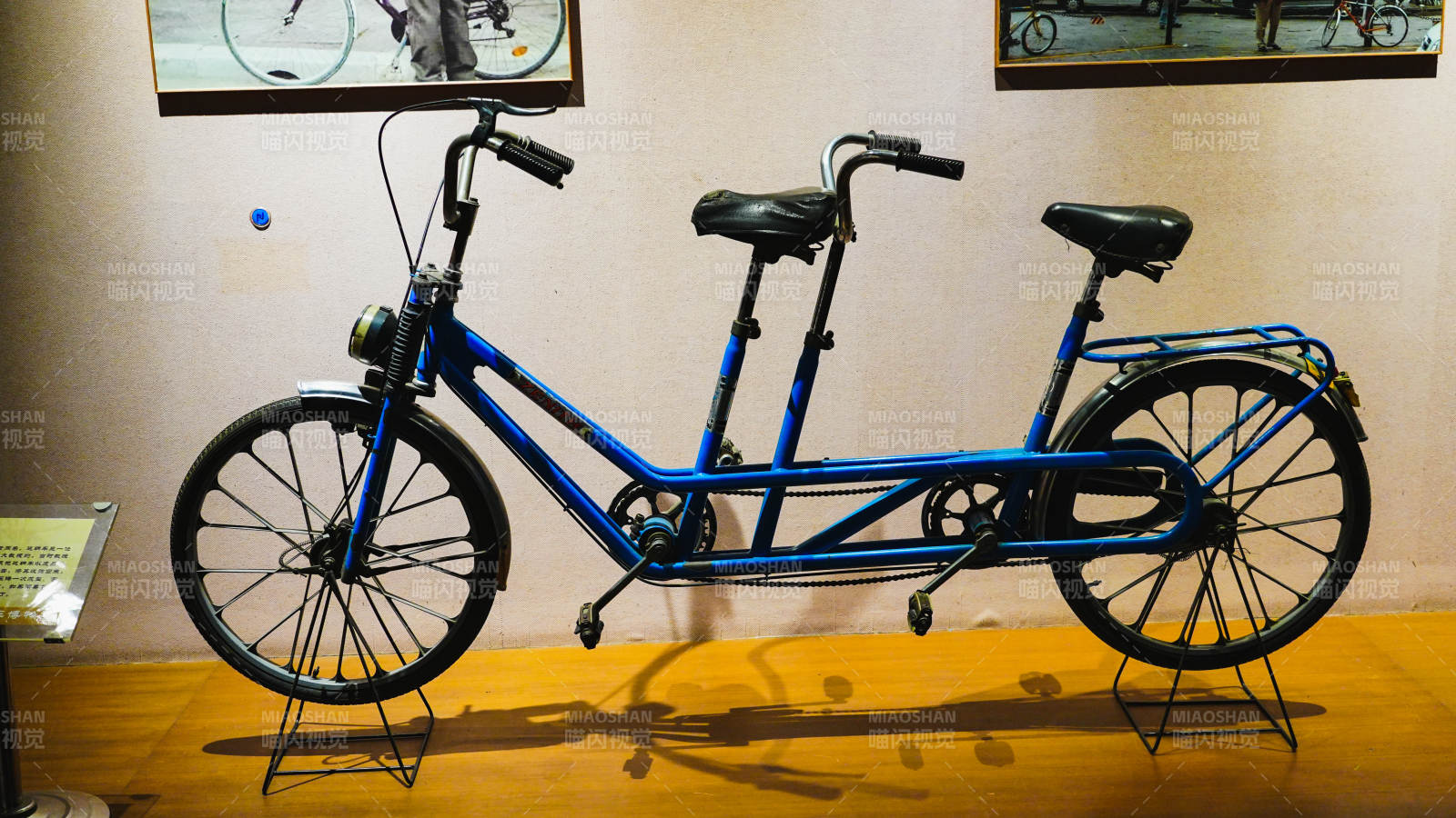 雙人自行車展示