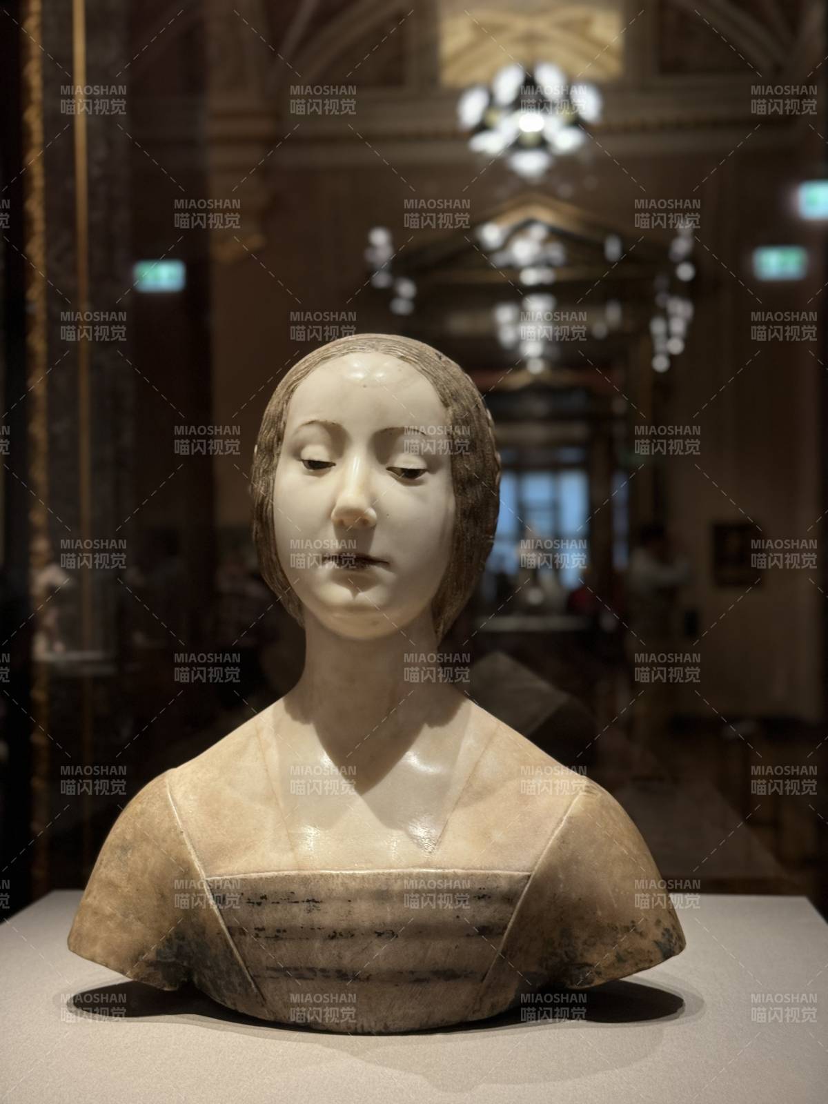 奧地利藝術博物館大理石女性胸像