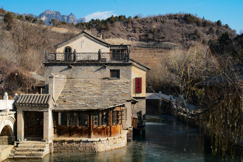 水鄉古屋靜謐景
