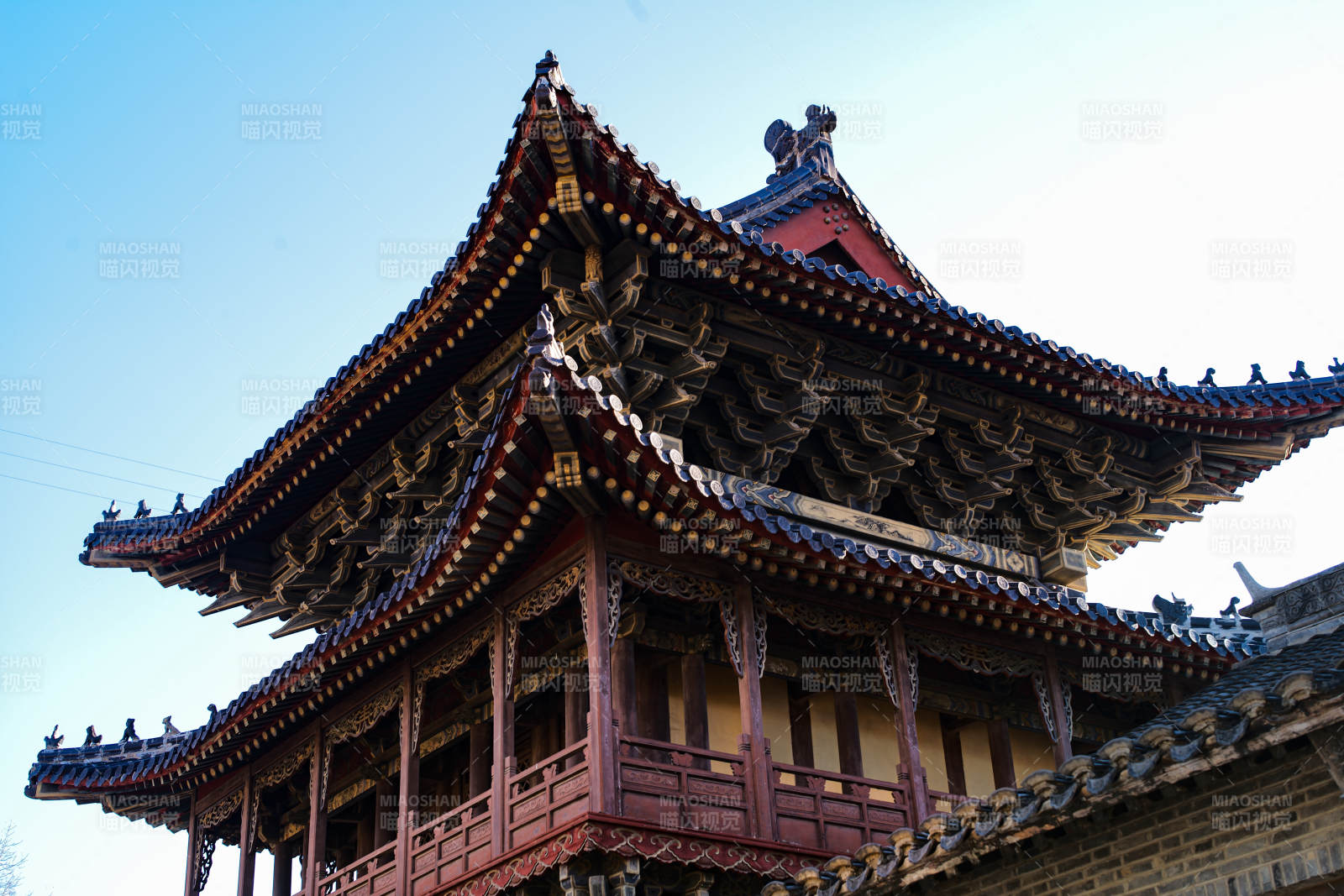 古北水鎮 古建筑飛檐翹角