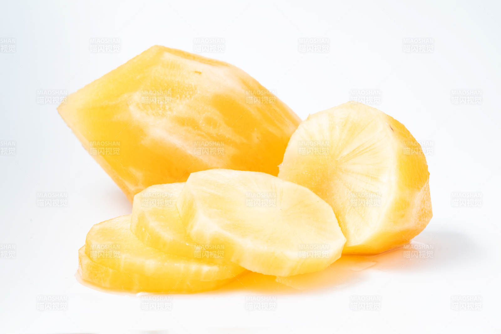 新鮮雪蓮果特寫