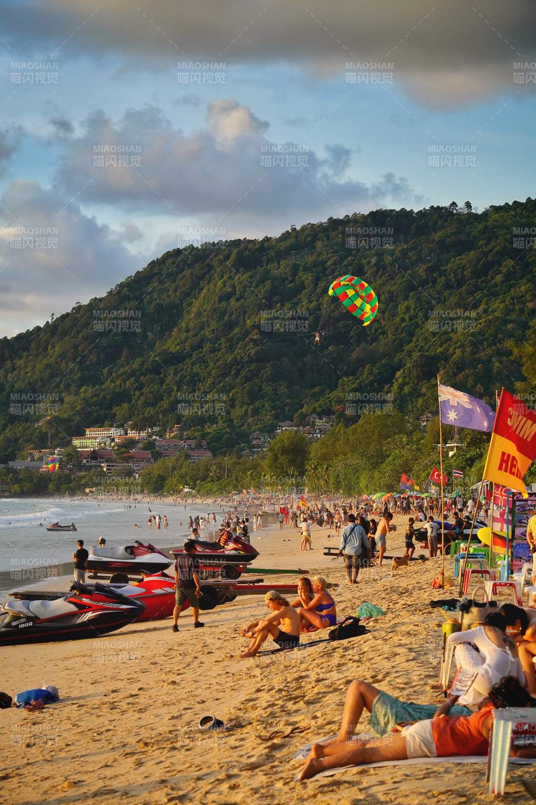 海灘上的歡樂時光