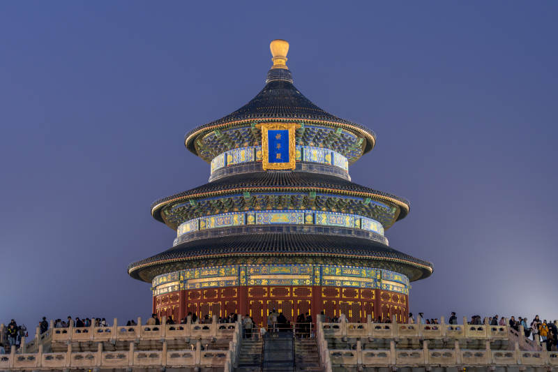 天壇祈年殿夜景