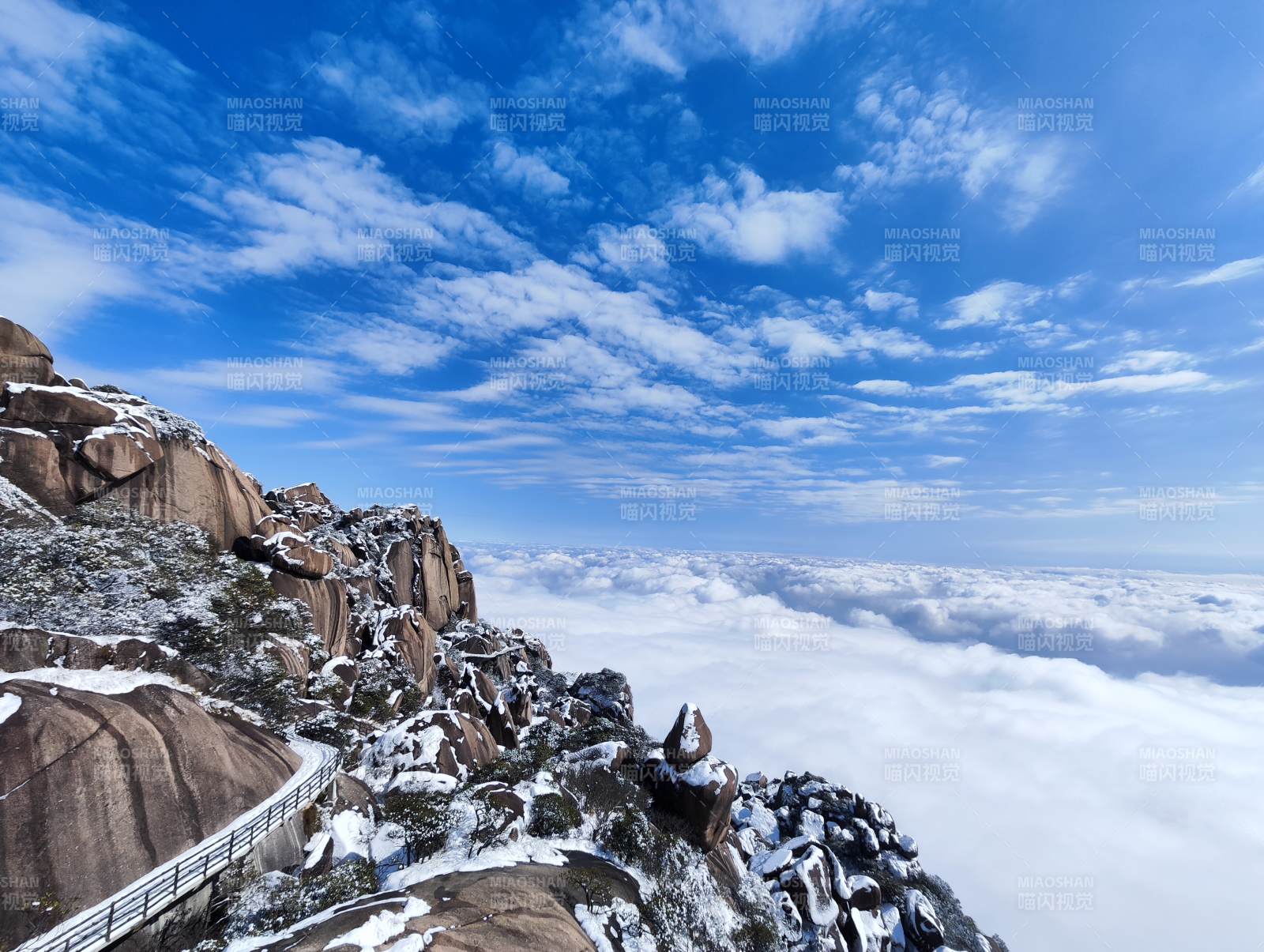 雪峰云海 天際如畫 | 靈山絕美雪景