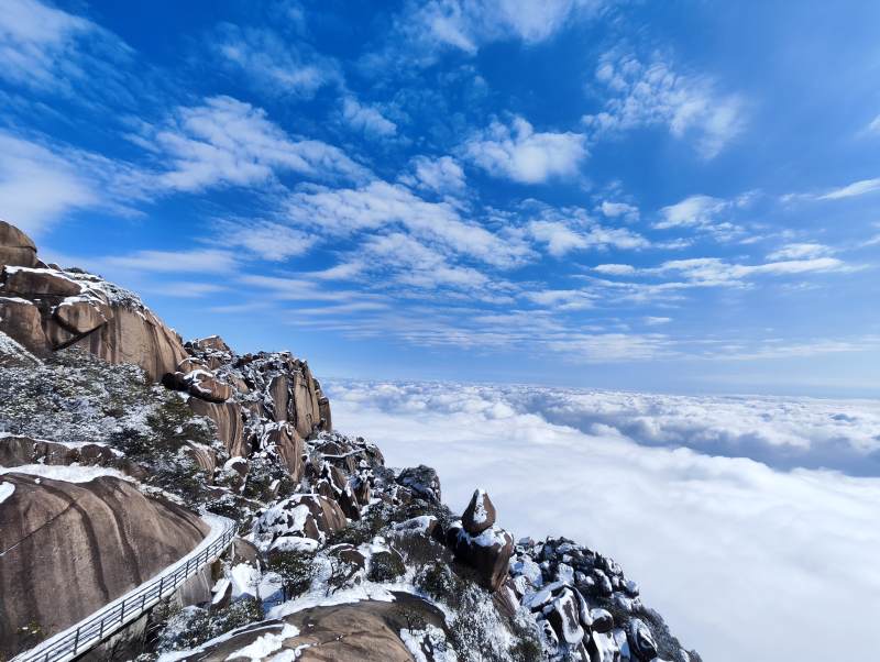 雪峰云海 天际如画 | 灵山绝美雪景