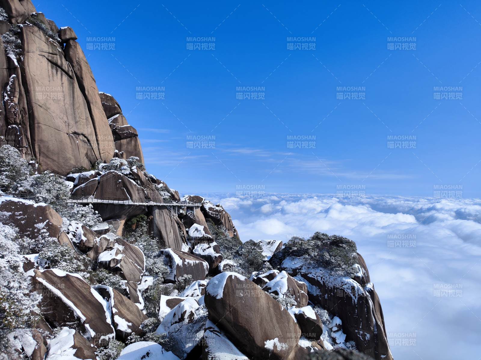 雪峰云海 險峻壯麗 | 上饒靈山絕美雪景