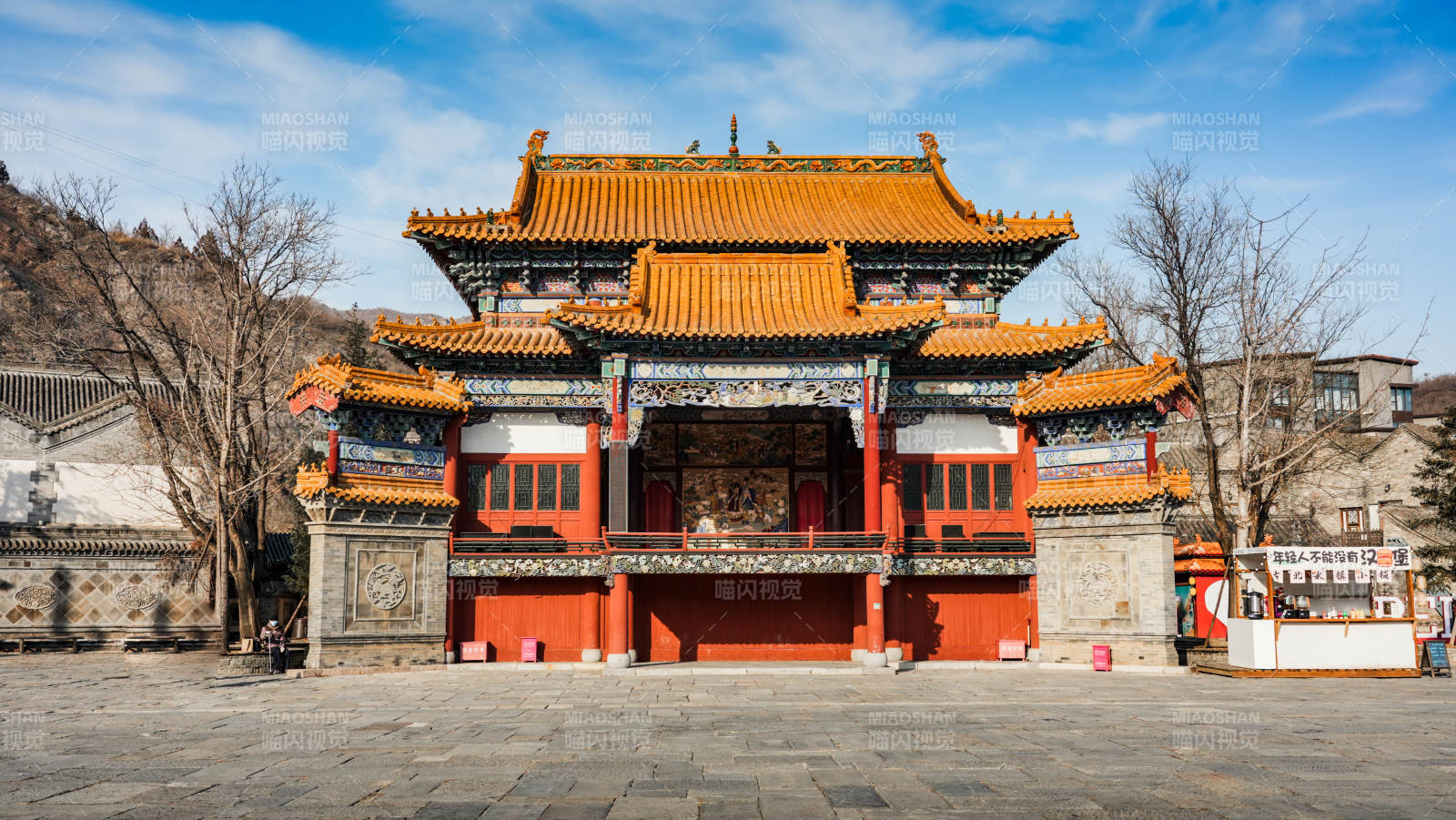 古北水鎮古建筑風光-攝影圖