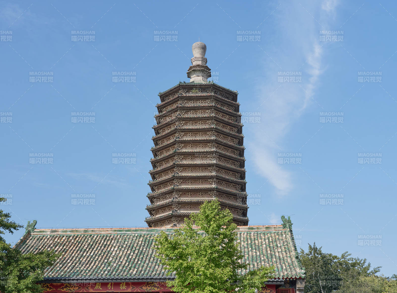 北京市西城区天宁寺塔-摄影图