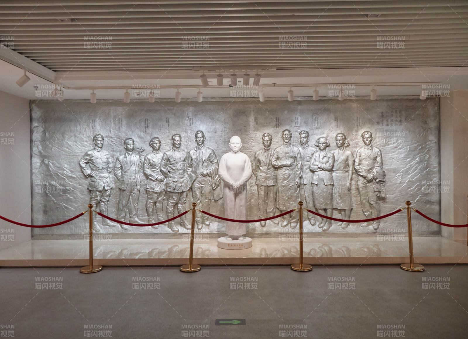 北京宋慶齡故居展廳內(nèi)陳列-攝影圖