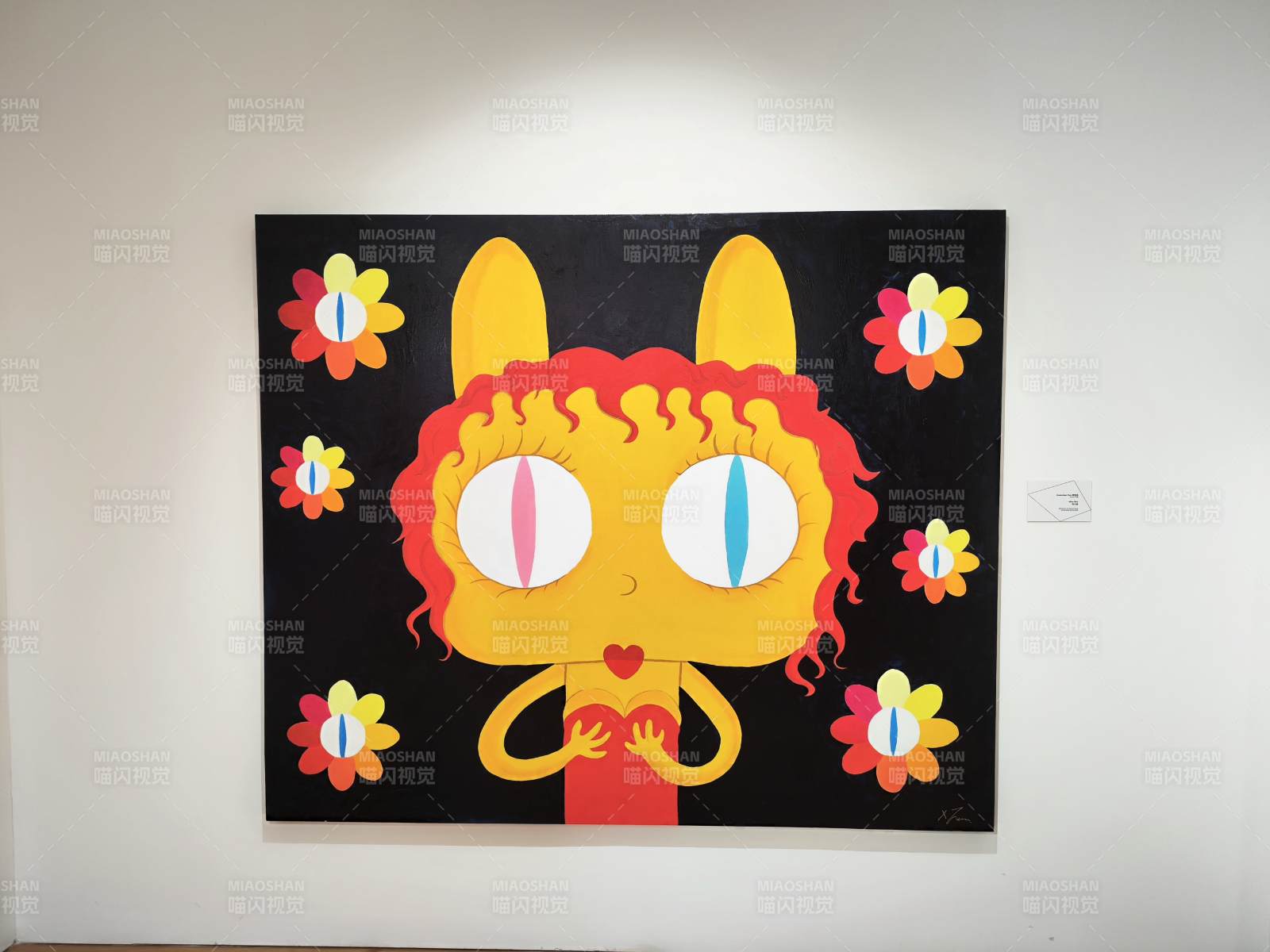 花貓藝術(shù)畫-攝影圖