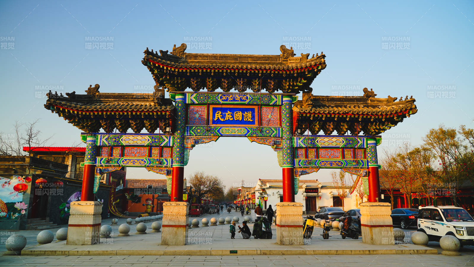 廊坊勝芳古鎮牌樓