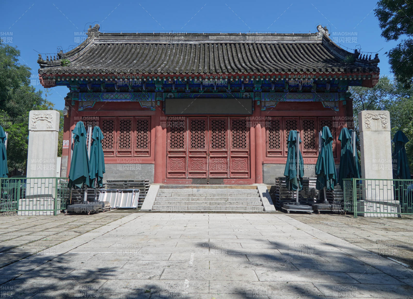 古建筑庭院靜謐