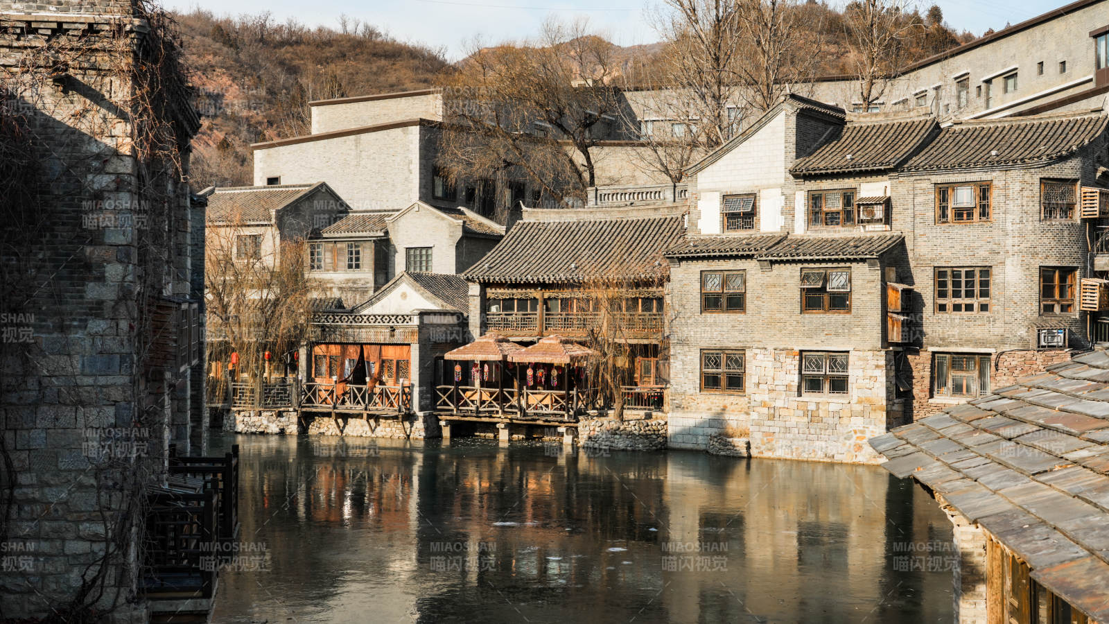 北京古北水鎮(zhèn)水鄉(xiāng)古韻-攝影圖