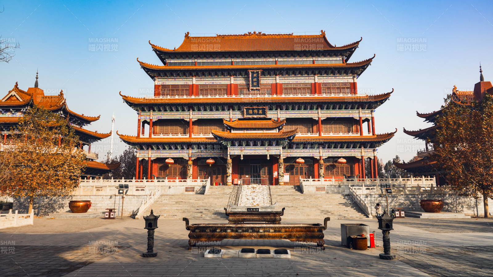 廊坊大悲禪寺古建筑群風光-攝影圖