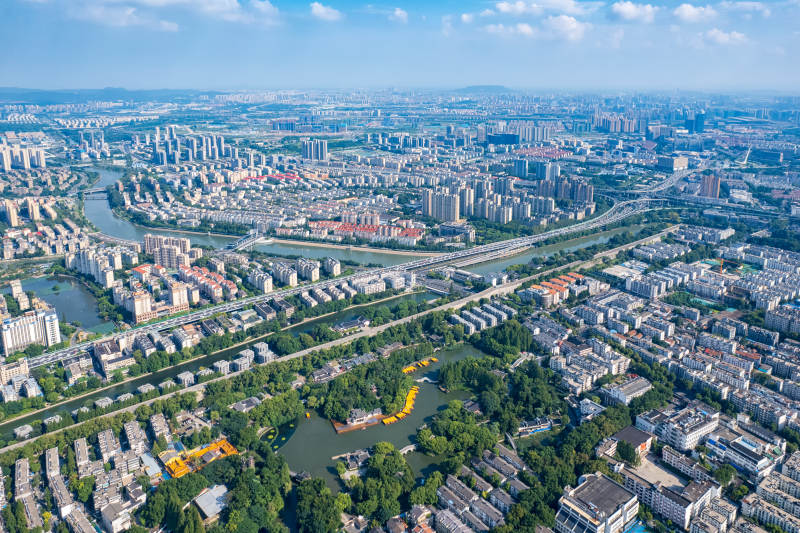 城市俯瞰圖-攝影圖