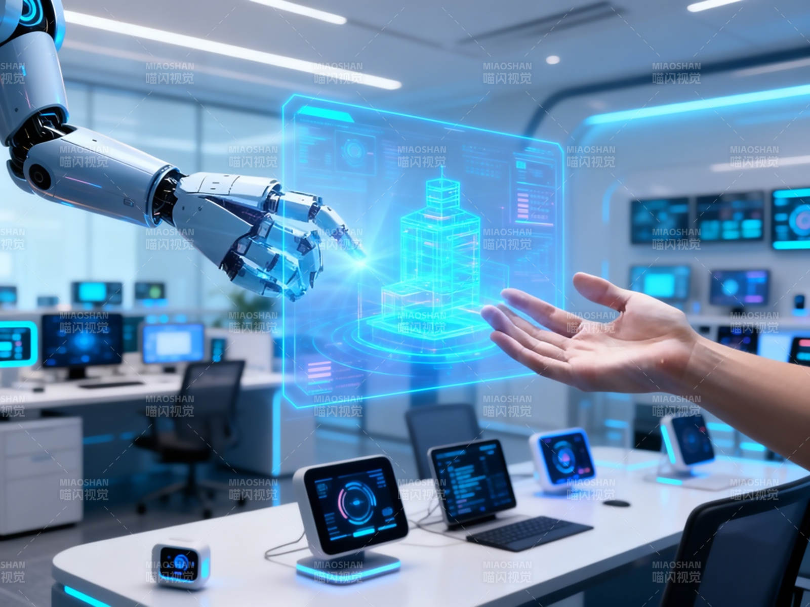 智能協作未來科技-圖片