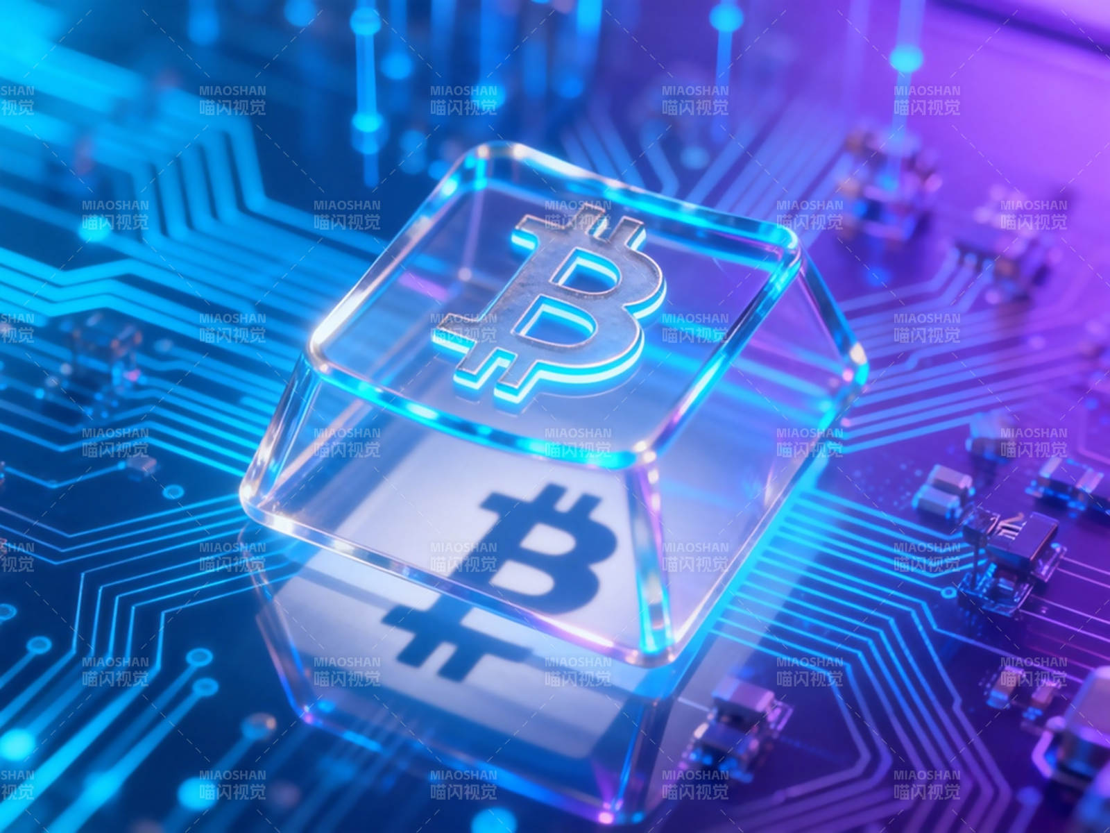 比特币科技立方体-图片