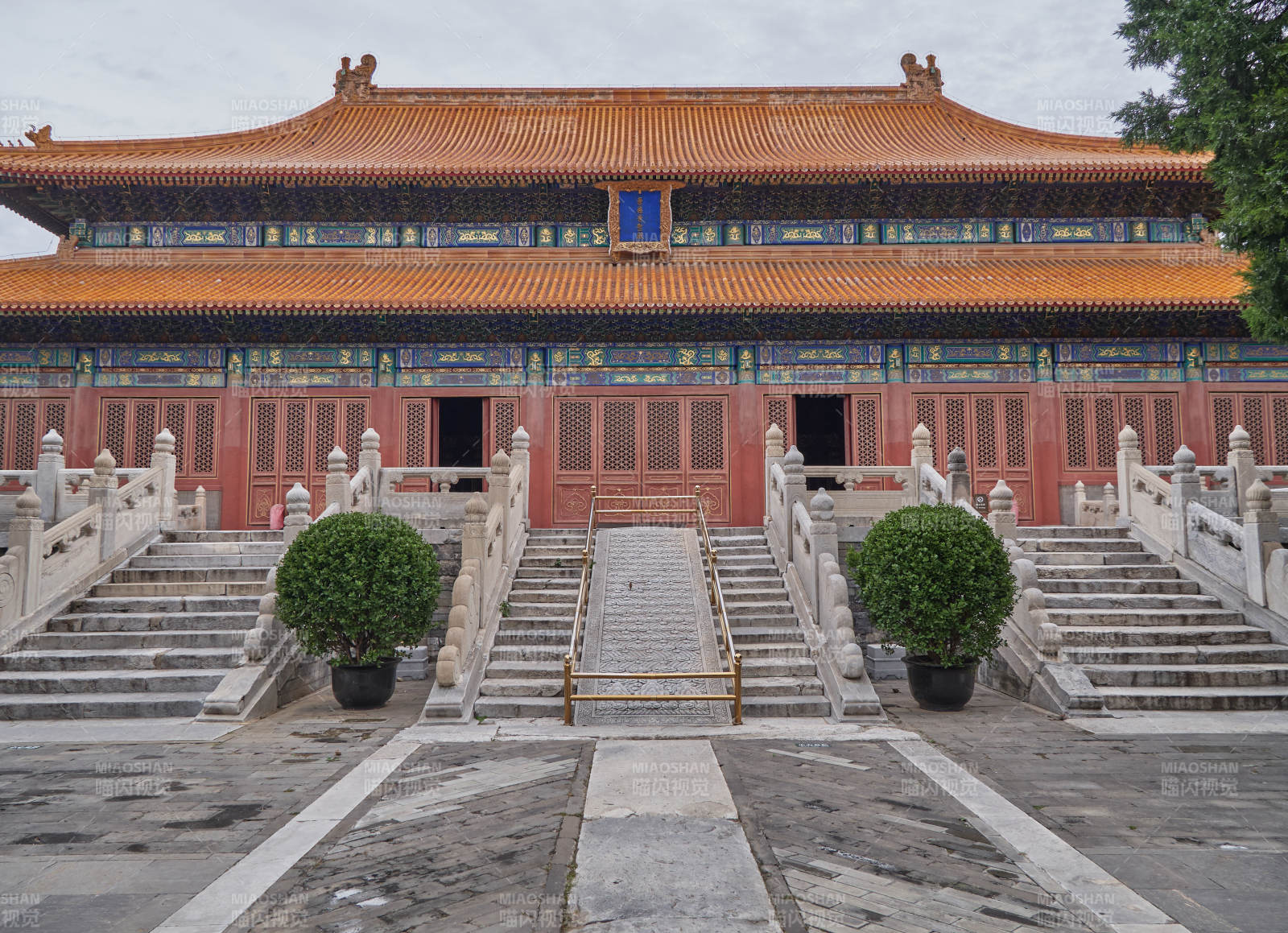 北京歷代帝王廟內景德崇圣殿-攝影圖