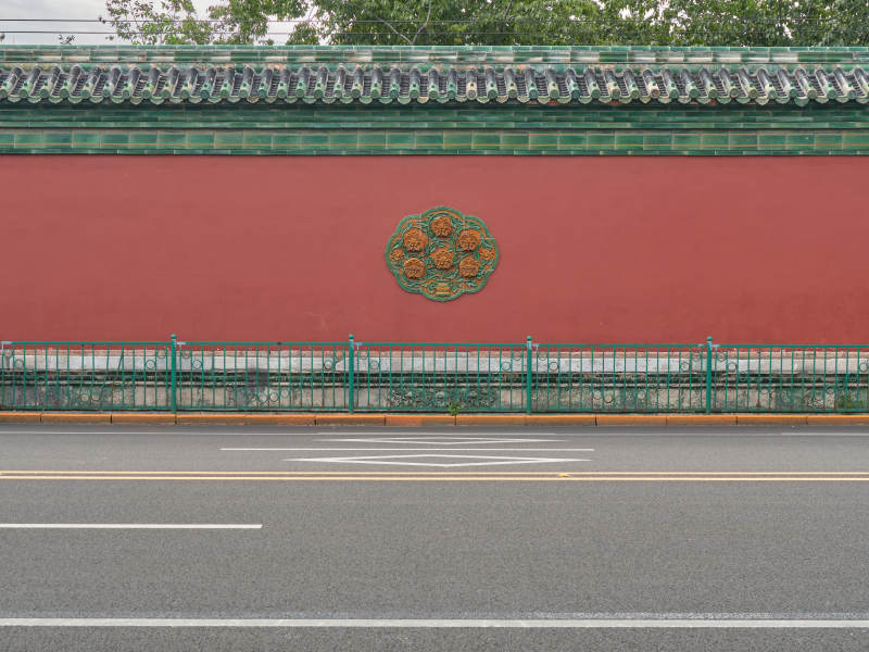 紅墻綠瓦古韻悠-攝影圖