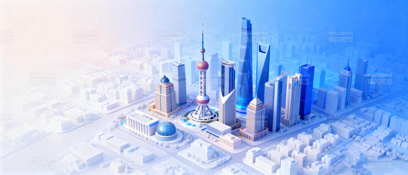 未來都市全景-圖片