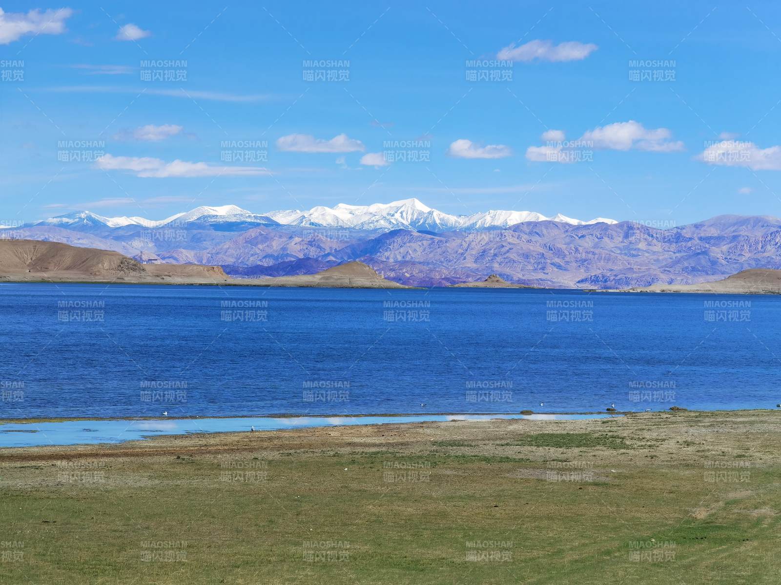 西藏阿里圣湖風(fēng)景-攝影圖