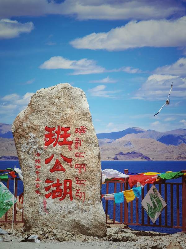 班公湖風光-攝影圖