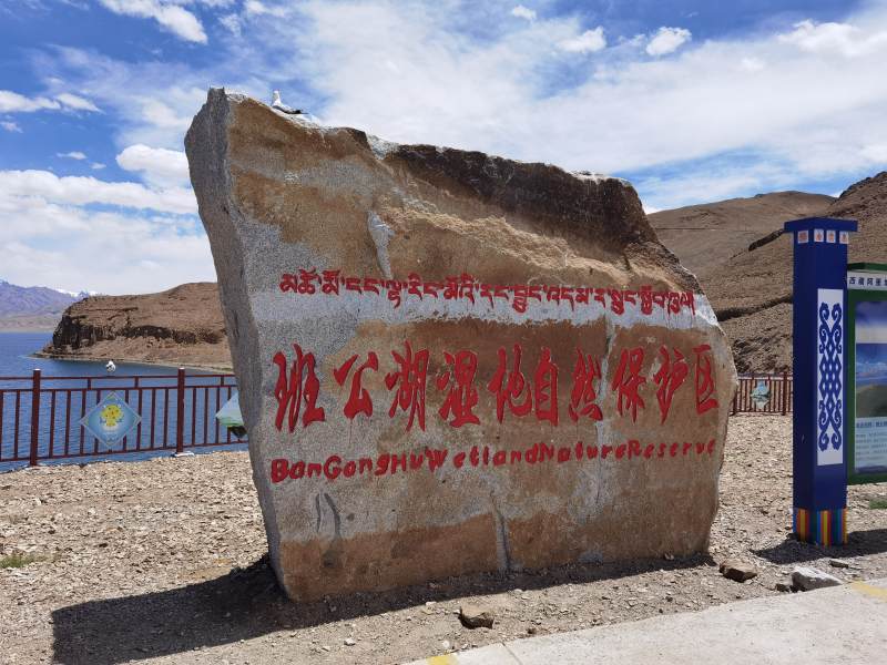 班公湖濕地保護區(qū)-攝影圖