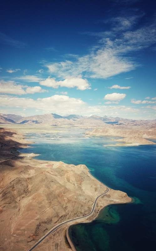 湖光山色 天水相接-攝影圖