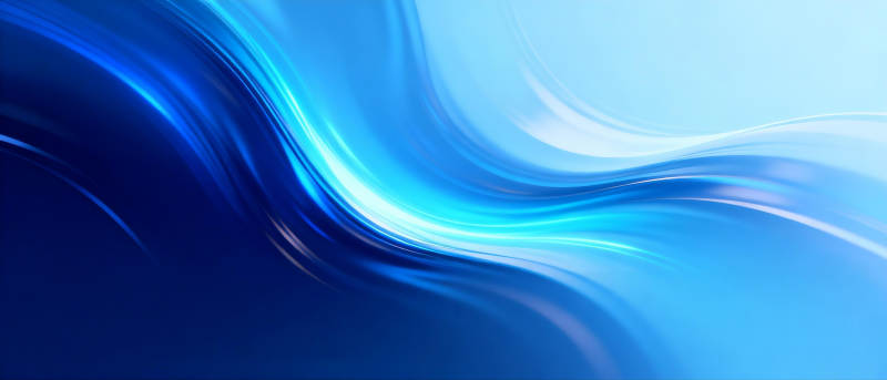 藍色流光藝術-圖片