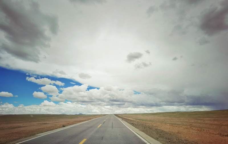 西藏阿里的天路-摄影图