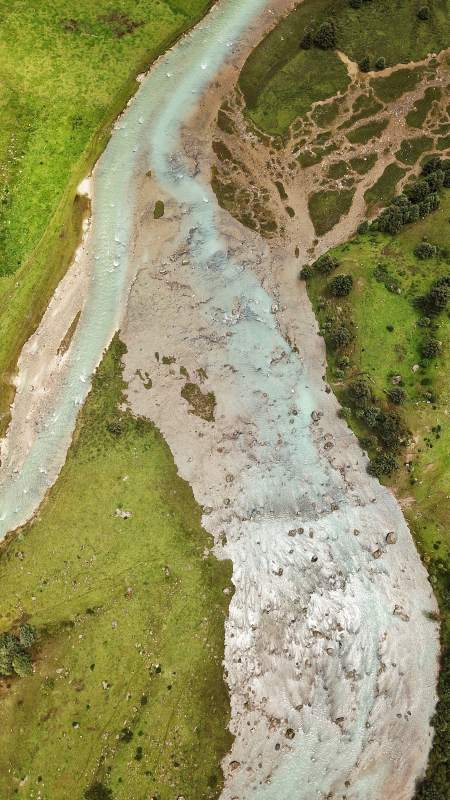 四川新路海的风景-摄影图
