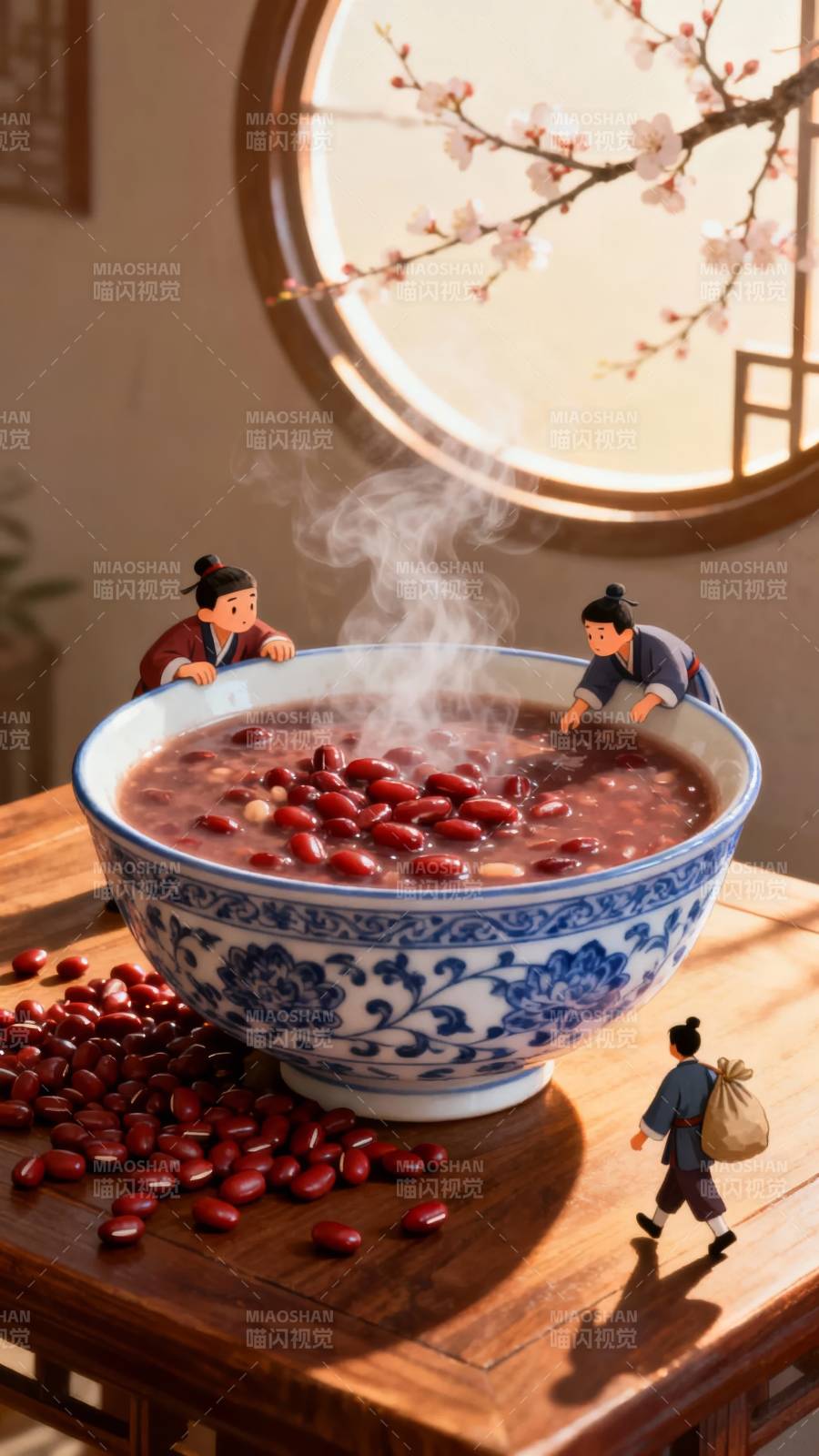 腊八粥香迎春来-图片