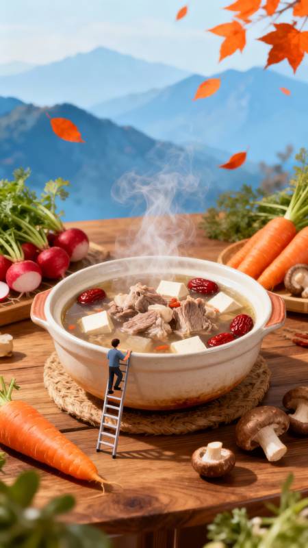 秋日暖锅 山野鲜味-图片