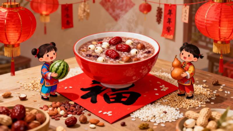 腊八粥迎新春-图片