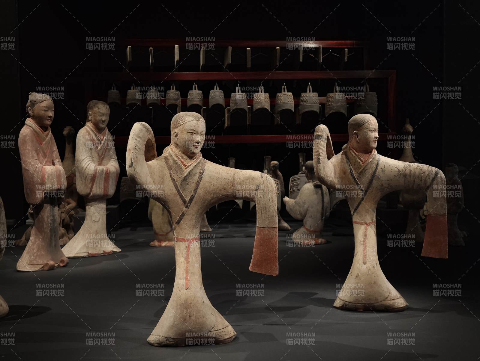 汉代乐舞陶俑展 | 博物馆-摄影图
