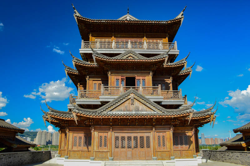 闽越水镇-摄影图