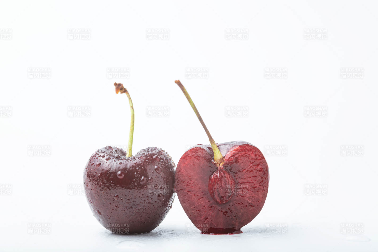 樱桃特写-摄影图