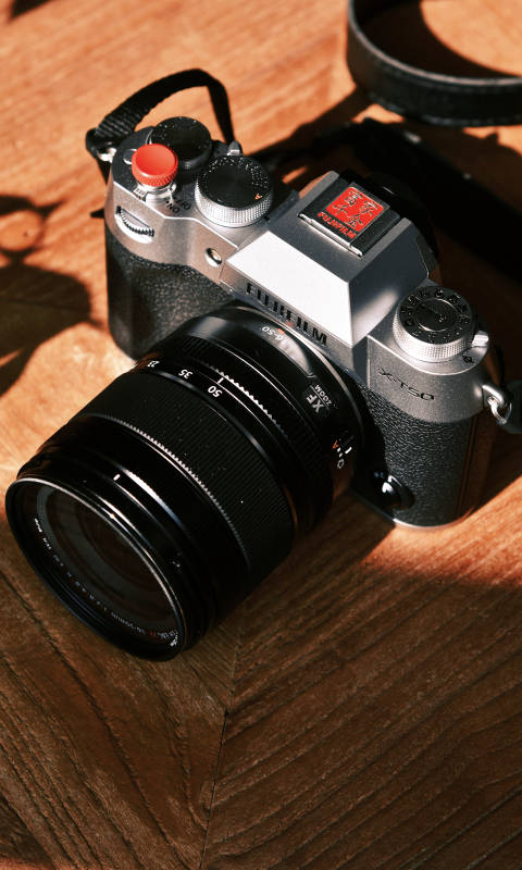 富士X T相机特写-摄影图