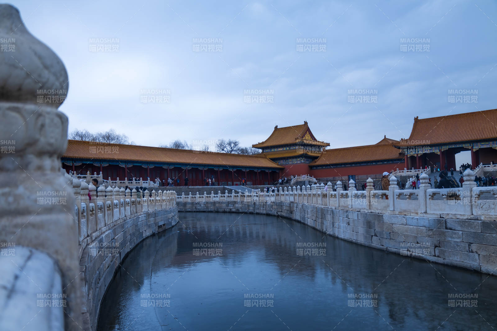 故宫金水桥景-摄影图