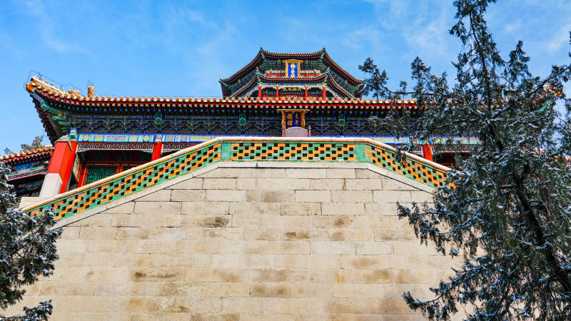 古建筑风光-摄影图