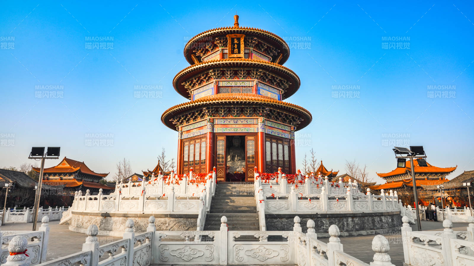 廊坊霸州大悲禪寺天觀音閣-攝影圖