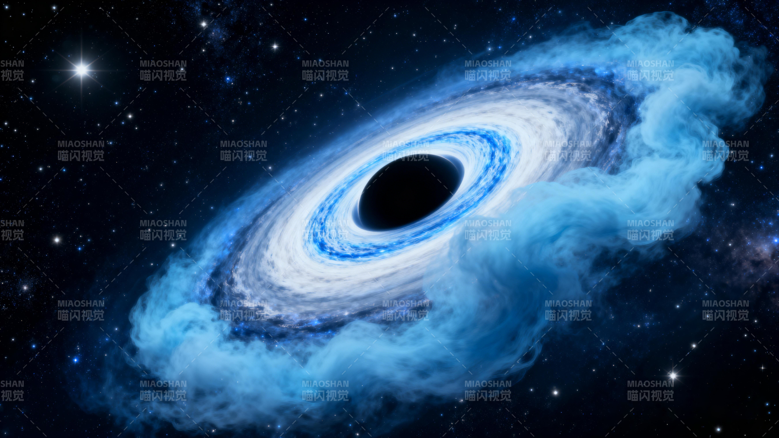 黑洞旋涡星云-图片