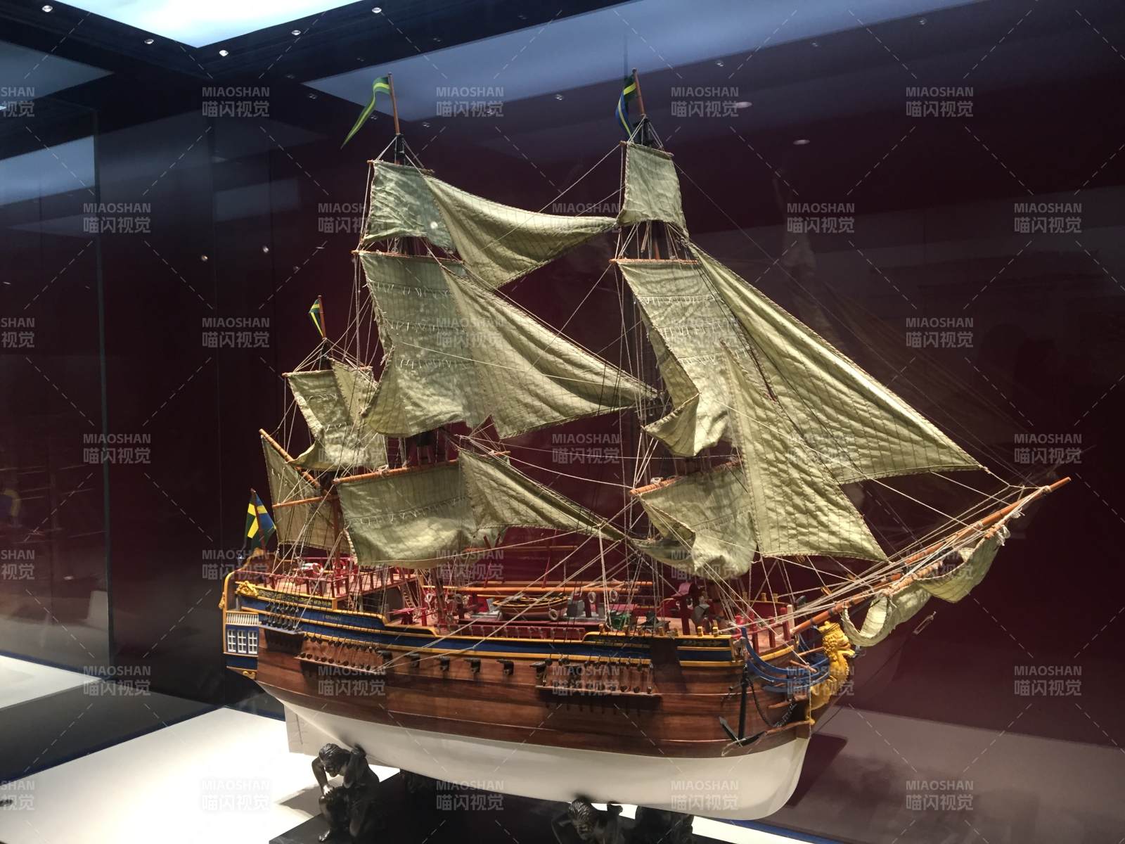 古船模型展示-攝影圖