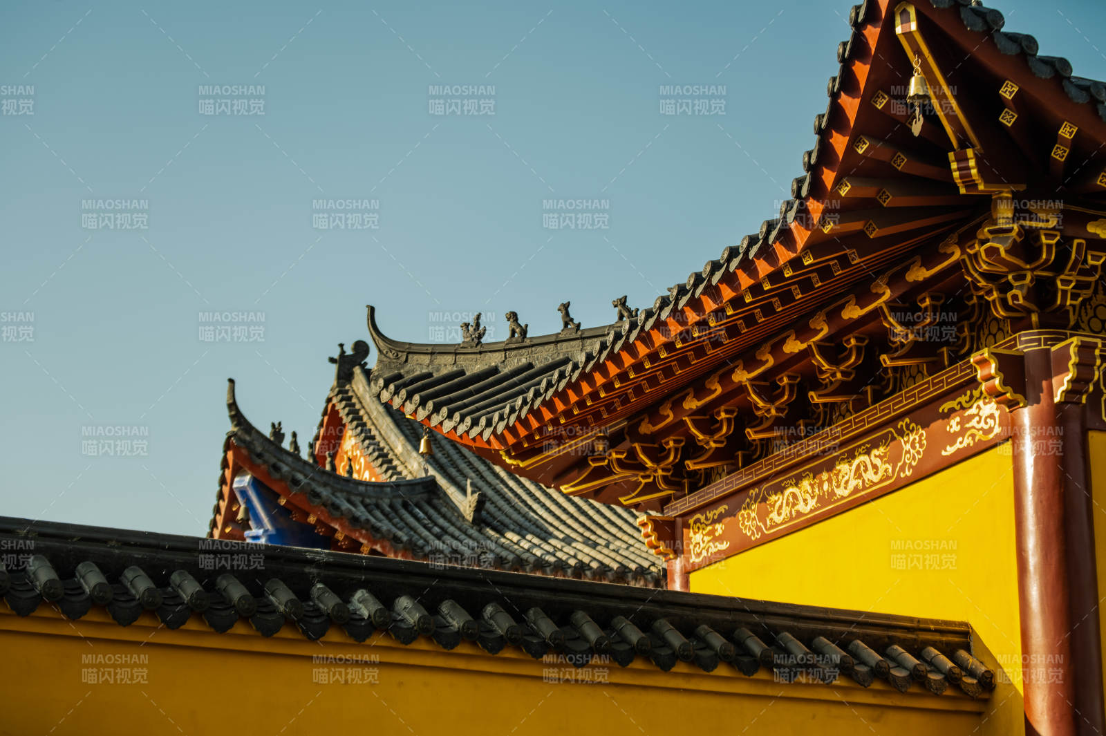 古建筑飞檐翘角-摄影图