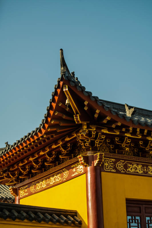 古建筑飞檐翘角-摄影图