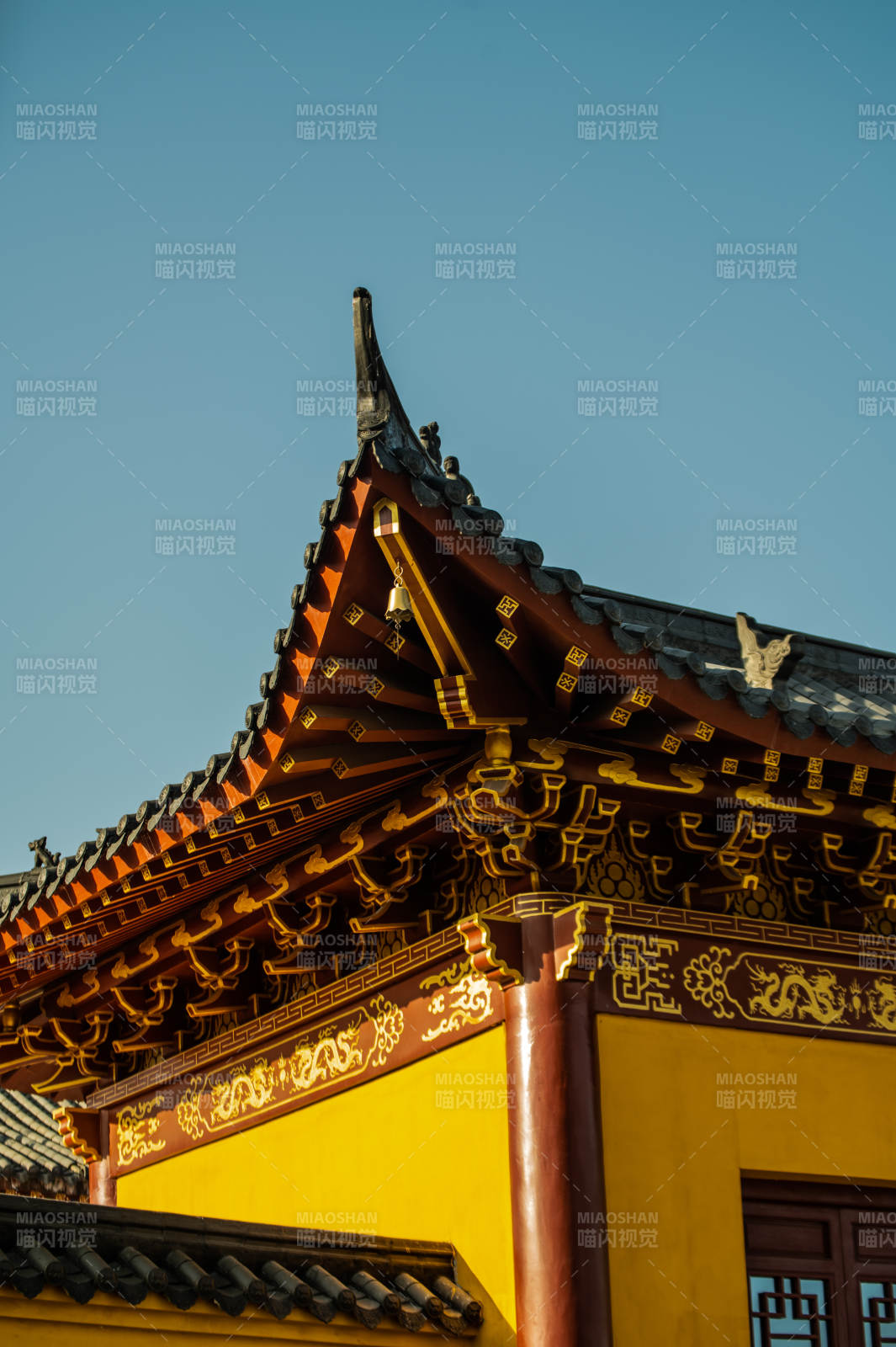 古建筑飞檐翘角-摄影图