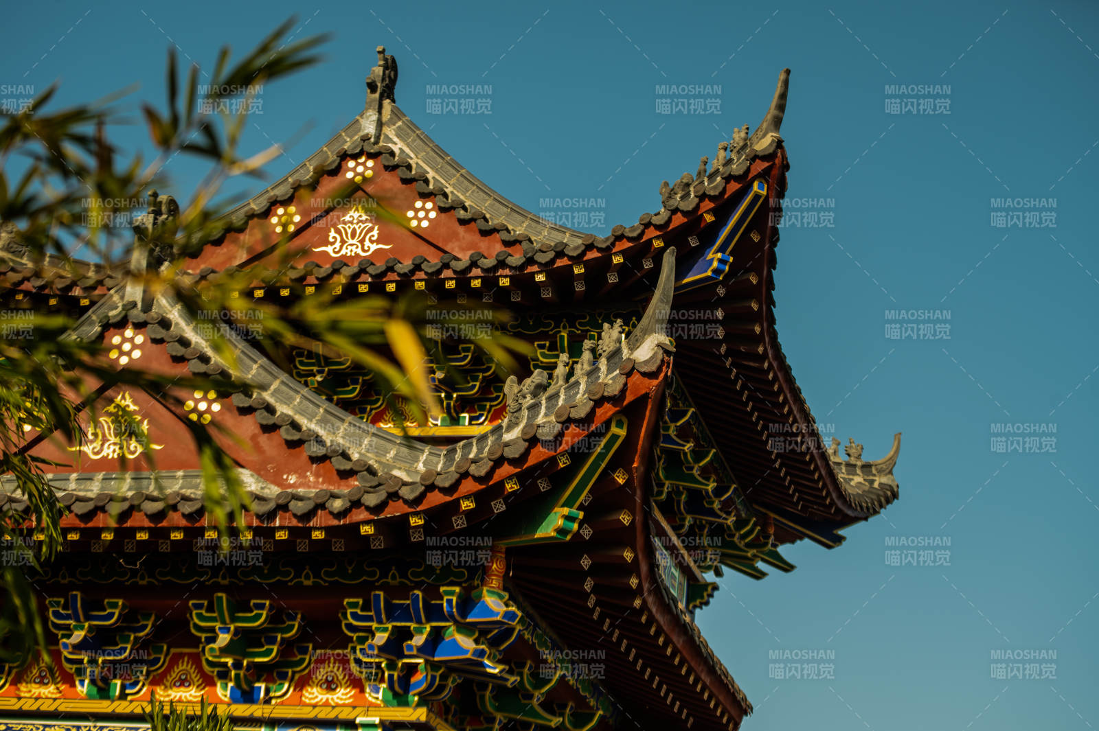 古建筑飞檐翘角-摄影图